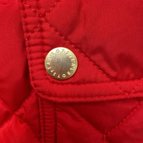 TALBOTS Quilted Down Vest Plus Size 2X Holiday Red Puffer Womens Jacket NWT - Picture 8 of 11